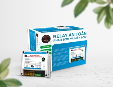 Relay 12V Giá Rẻ, Bộ Chuyển Nguồn 12V Giá Rẻ Cho Phao Bơm và Máy Bơm