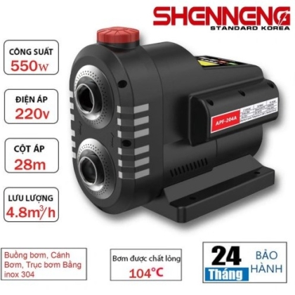 Máy bơm tăng áp biến tần Shenneng 550W